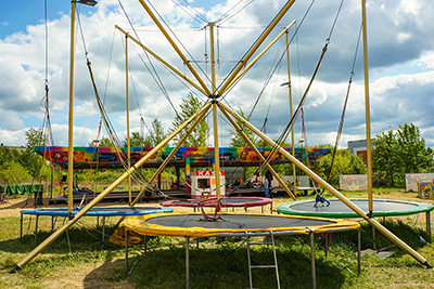 Trampoline à lyon