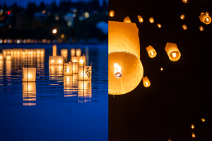 Lanternes volantes / flottantes